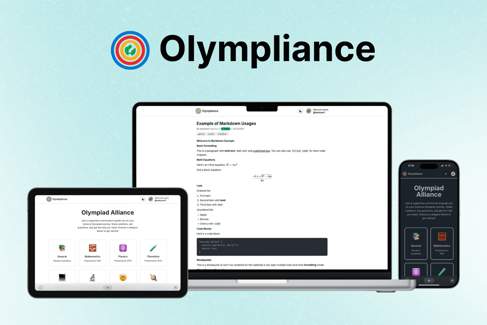 Olympliance